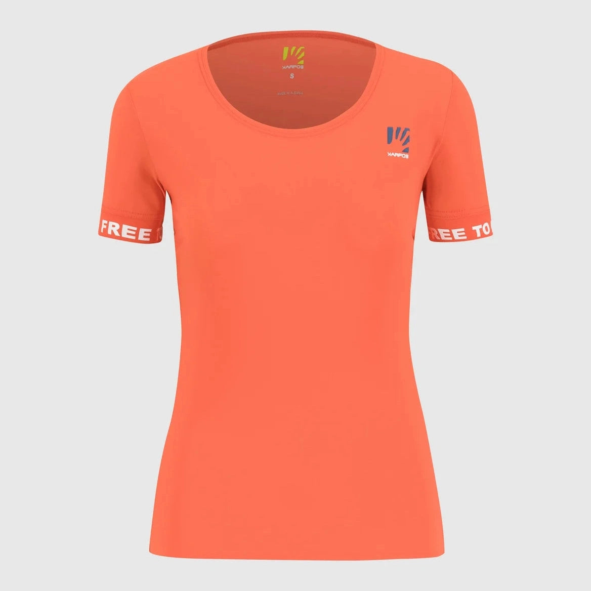 women’s cycling clothing sale-Maglia donna Karpos Easyfrizz - Arancio