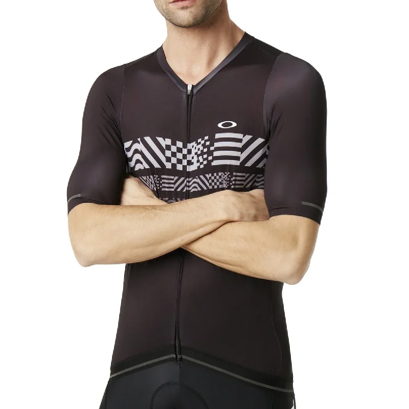 cycling clothing for urban riders-Maglia Oakley Endurance - Nero