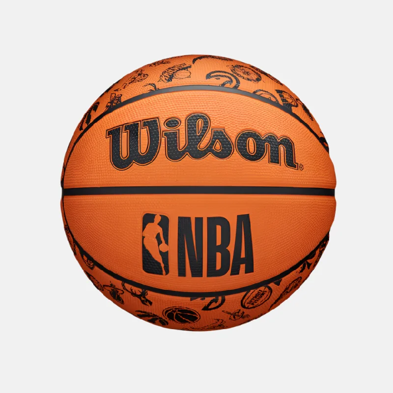 Wilson NBA All Team Basketball Size 7 -Orange