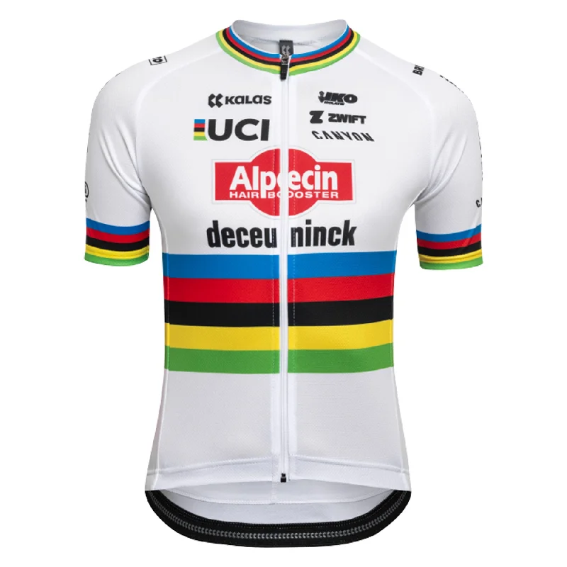 cycling clothing with stretch bands-Maglia bambino Kalas Alpecin Deceuninck 2024 - WC