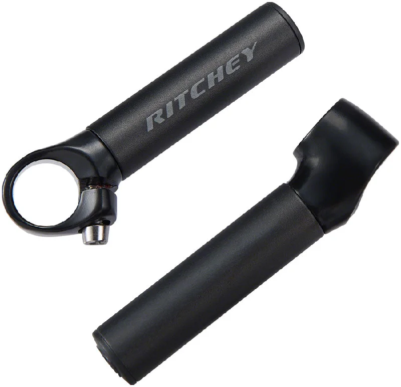 Bicycle off-road trails-Ritchey Comp Bar Ends: 100mm Black 2020 Model