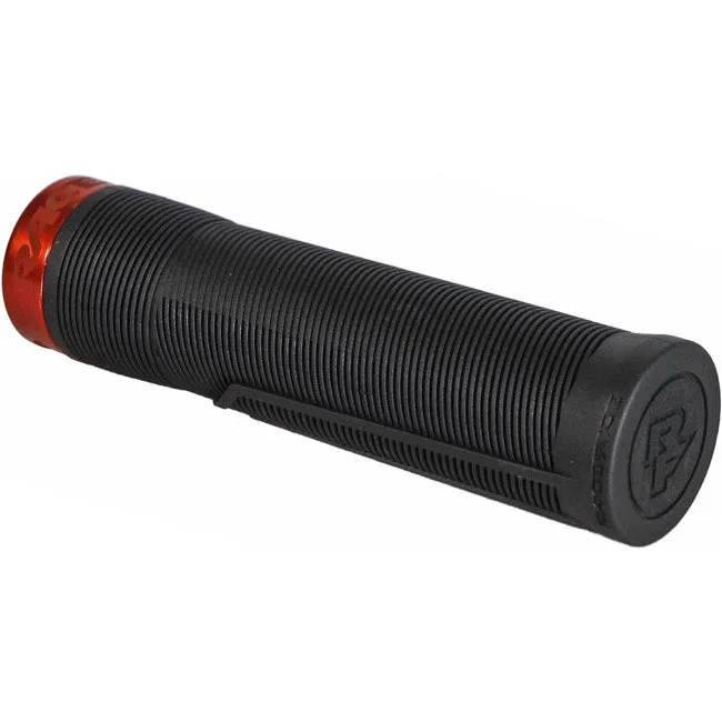 eco-friendly mountain bike grips-Race Face Chester Lock-On Grips - 31mm - Orange