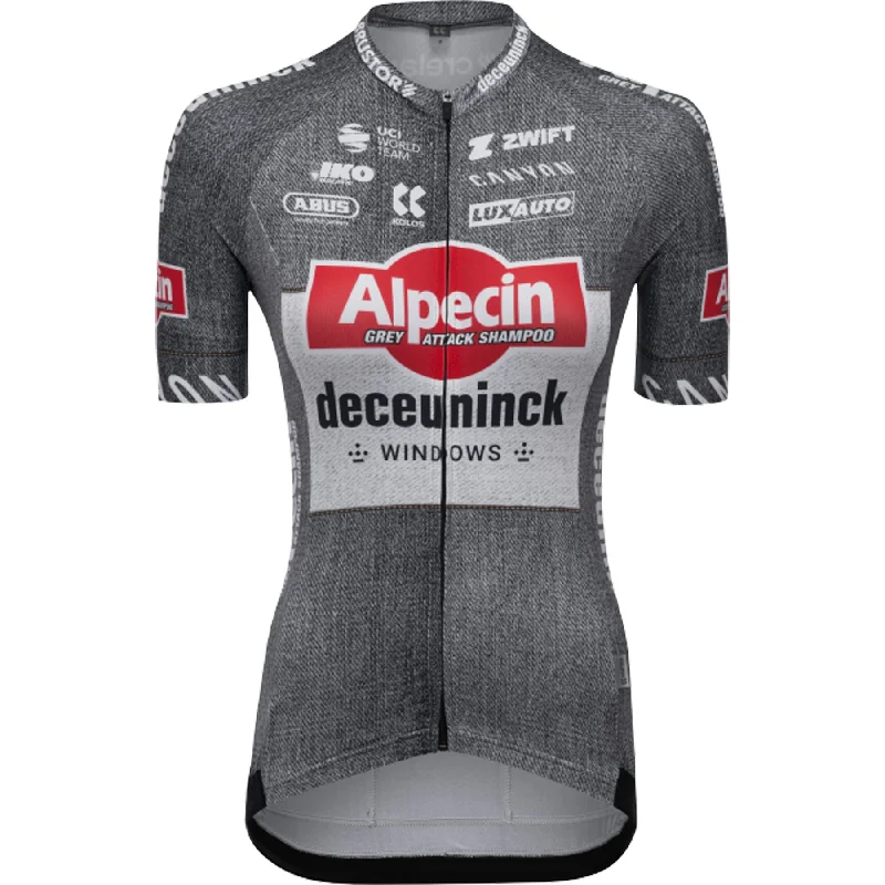 cycling clothing for night rides-Maglia donna Kalas Alpecin Deceuninck 2024 - TDF