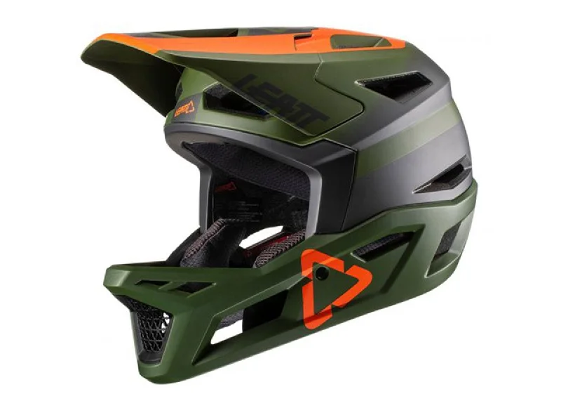 Bicycle helmet expedition-Leatt DBX 4.0 V20.1 Full Face Helmet - Forest