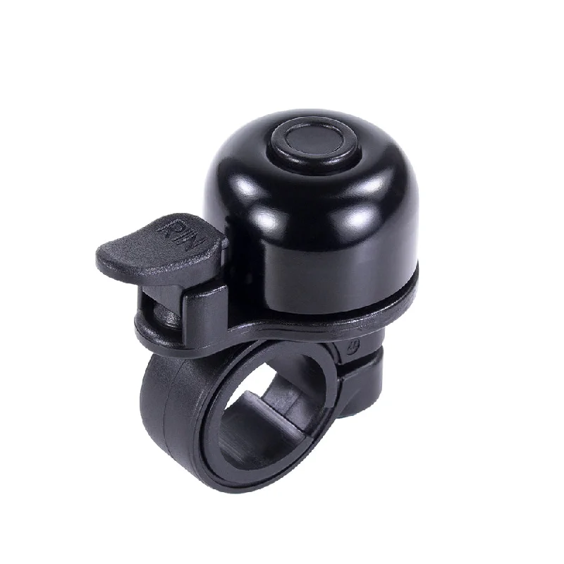 Aluminum-Single Strike Handlebar Bell (Black)