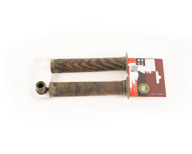 cushioned foam bicycle grips-Salt Plus XL Grip Flanged Camo