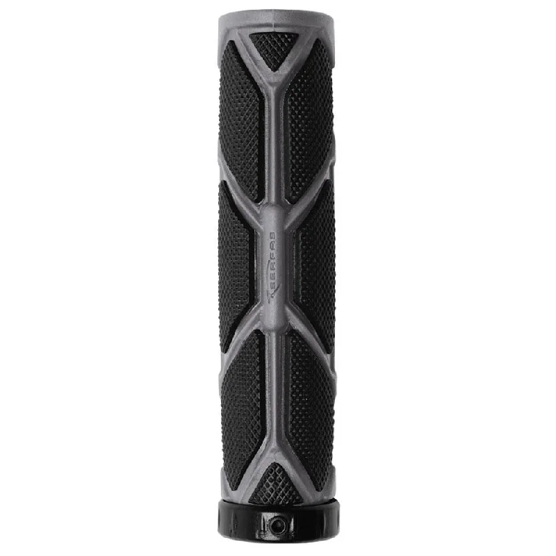 waterproof road bike grips-Serfas Connectors SL Lock-On Grips - Black