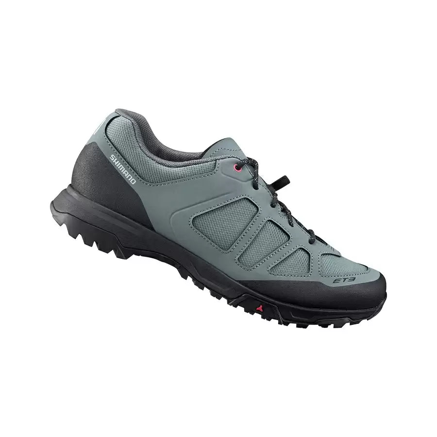 cycling clothing with lasting durability-Shimano ET300 E-Bike Touring Shoe - Womens - Green