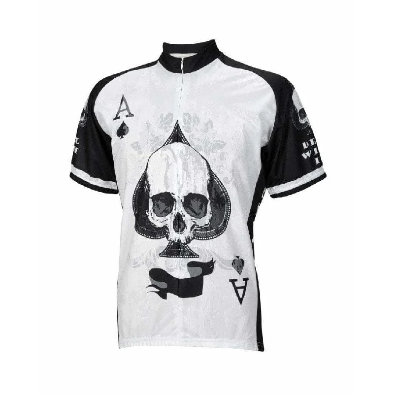 cycling clothing with cozy fleece-Men's Ace of Spades Road Bike Jersey