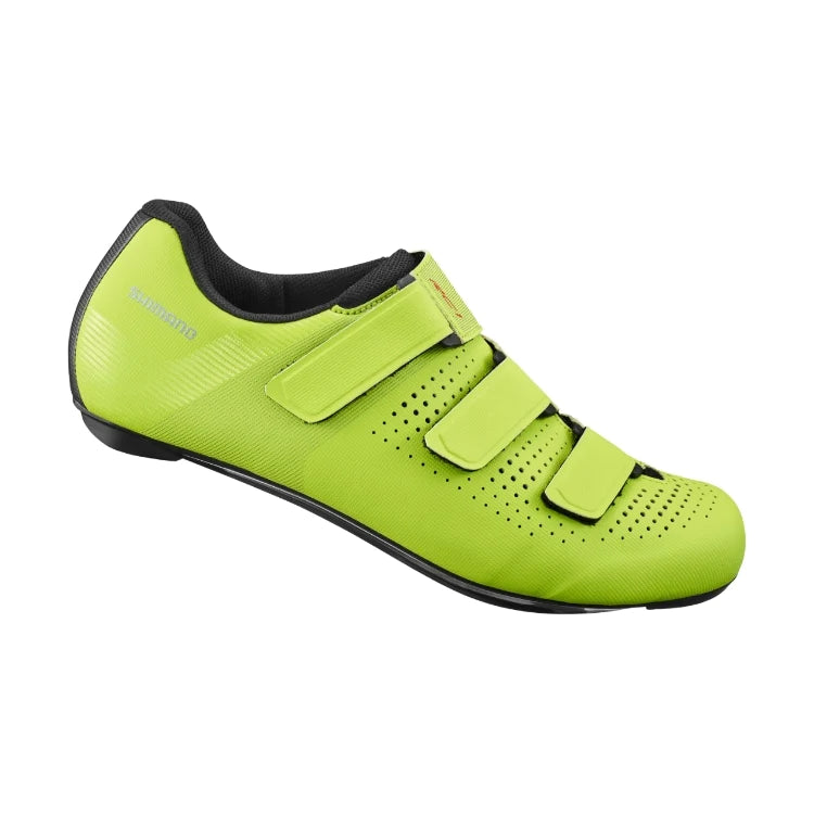 cycling clothing for arid climates-Shimano RC100 Road Shoe - SMU - Yellow