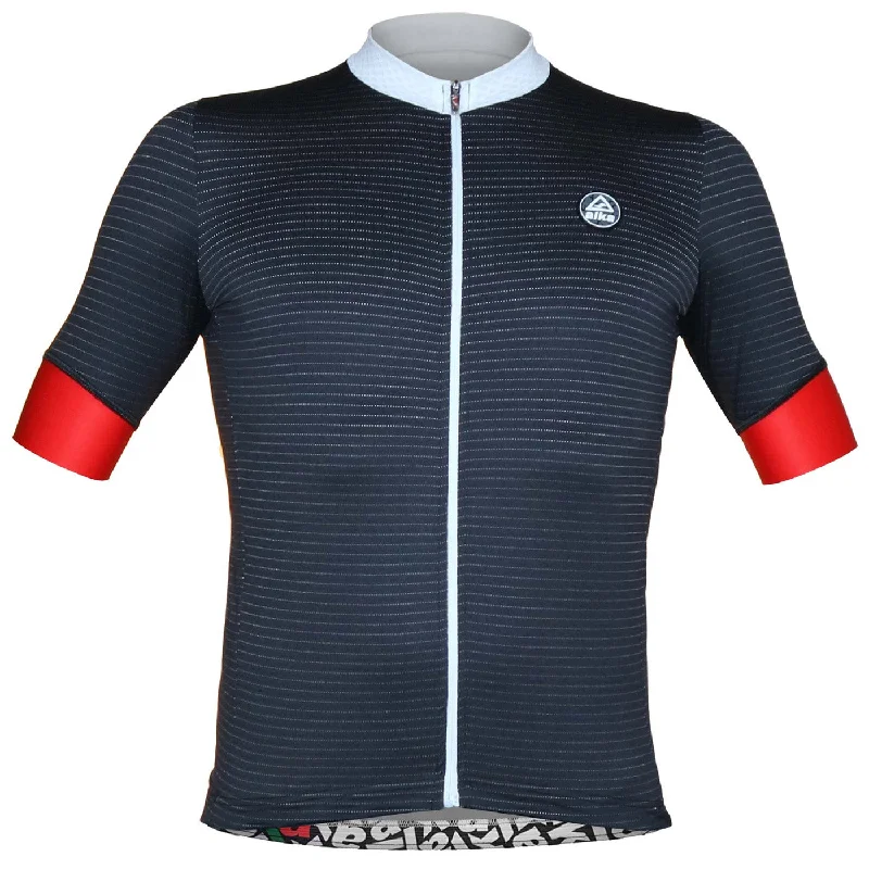 cycling clothing for elite teams-Maglia Alka Advanced - Nero