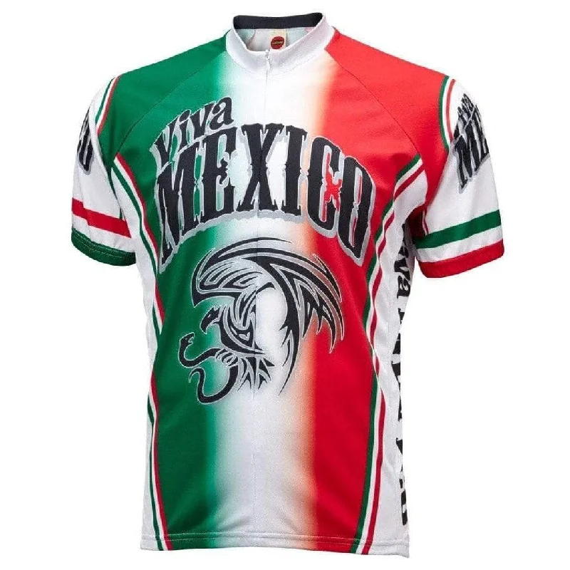 cycling clothing for all-day comfort-Men's Viva Mexico Road Bike Jersey