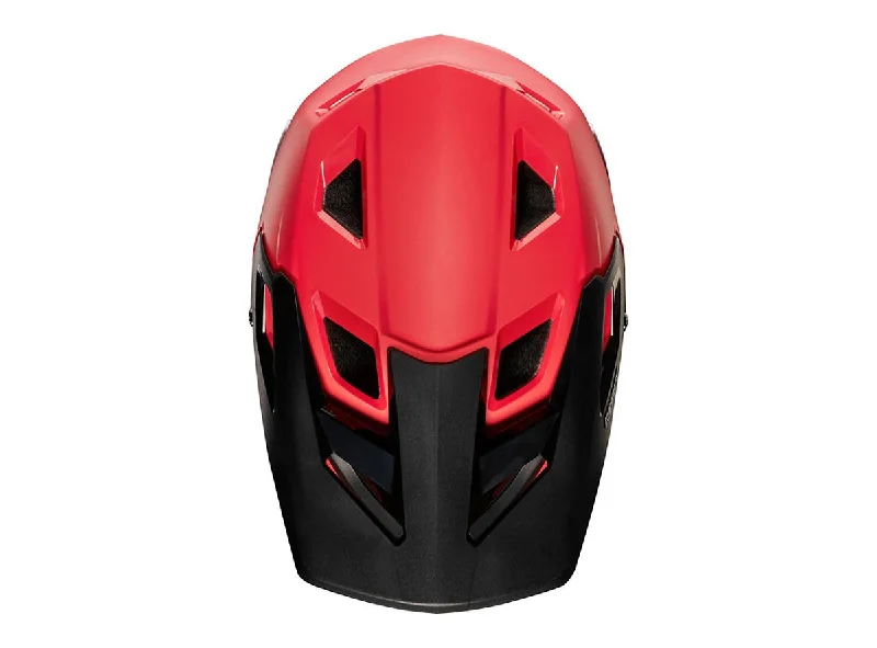 Bicycle helmet sustainable-Fox Racing Rampage Full Face Helmet - Bright Red - 2020