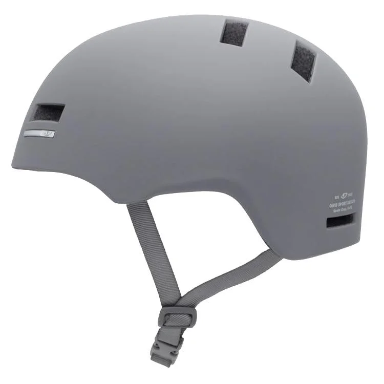 Bicycle helmet with first aid-Giro Section Urban Helmet - Matt Gray-Dark Shadow