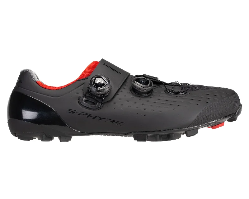 cycling clothing for easy care-Shimano SH-XC9 Bicycle Shoes Blk 39