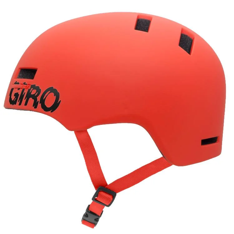 Bicycle helmet with detachable bag-Giro Section Urban Helmet - Matt Red-Glowing Red