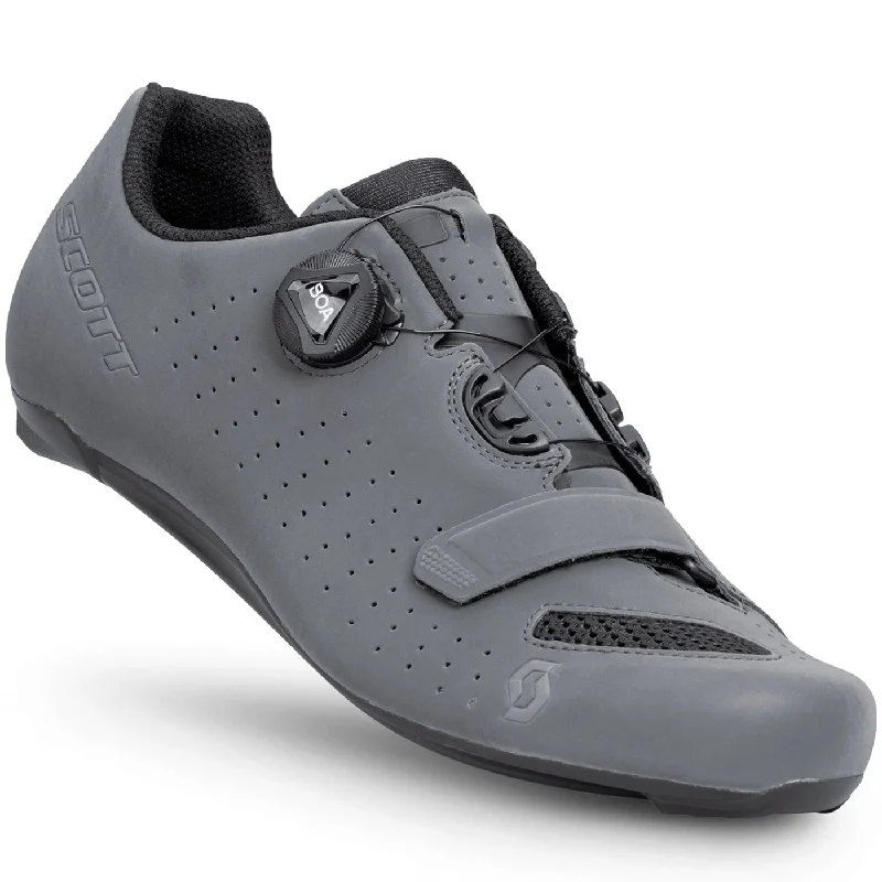 cycling clothing for cold mornings-Scarpe Scott Road Comp Boa - Reflective