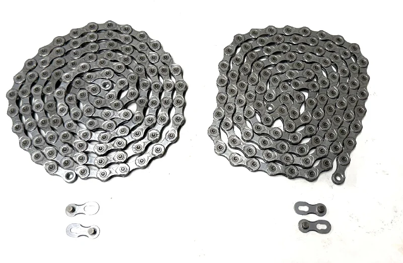 Road bike tire repair kit-Lot of 2 KMC X10 EPT 10-Speed 114 L Anti-Rust Bike Chain fits SRAM Shimano