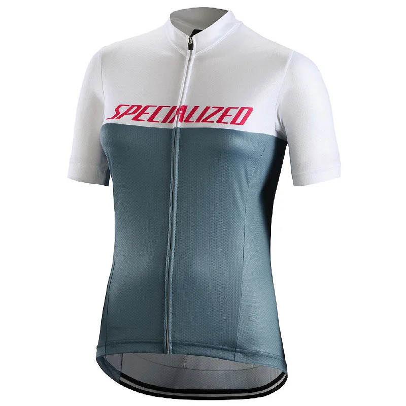 cycling clothing for epic tours-Maglia donna Specialized RBX Comp Logo Team - Grigio bianco