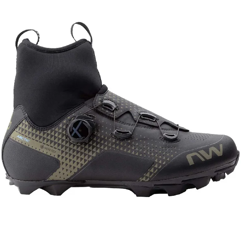 cycling clothing for long-term use-Scarpe MTB Northwave Celsius XC Artic GTX - Verde