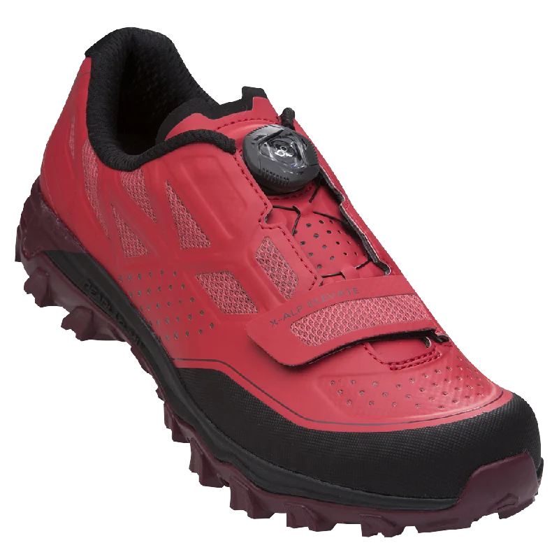 cycling clothing with cozy layers-Pearl Izumi X-Alp Elevate MTB Shoe - Womens - Cayenne-Port