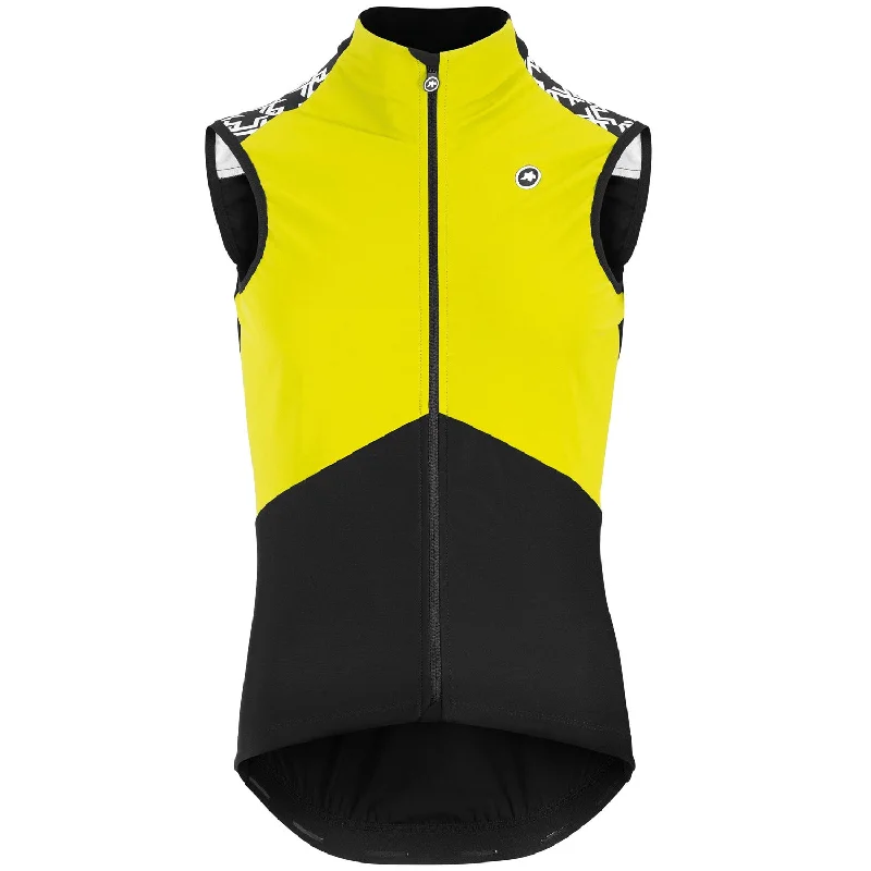 cycling clothing with team colors-Gilet Assos Mille GT Airblock - Giallo