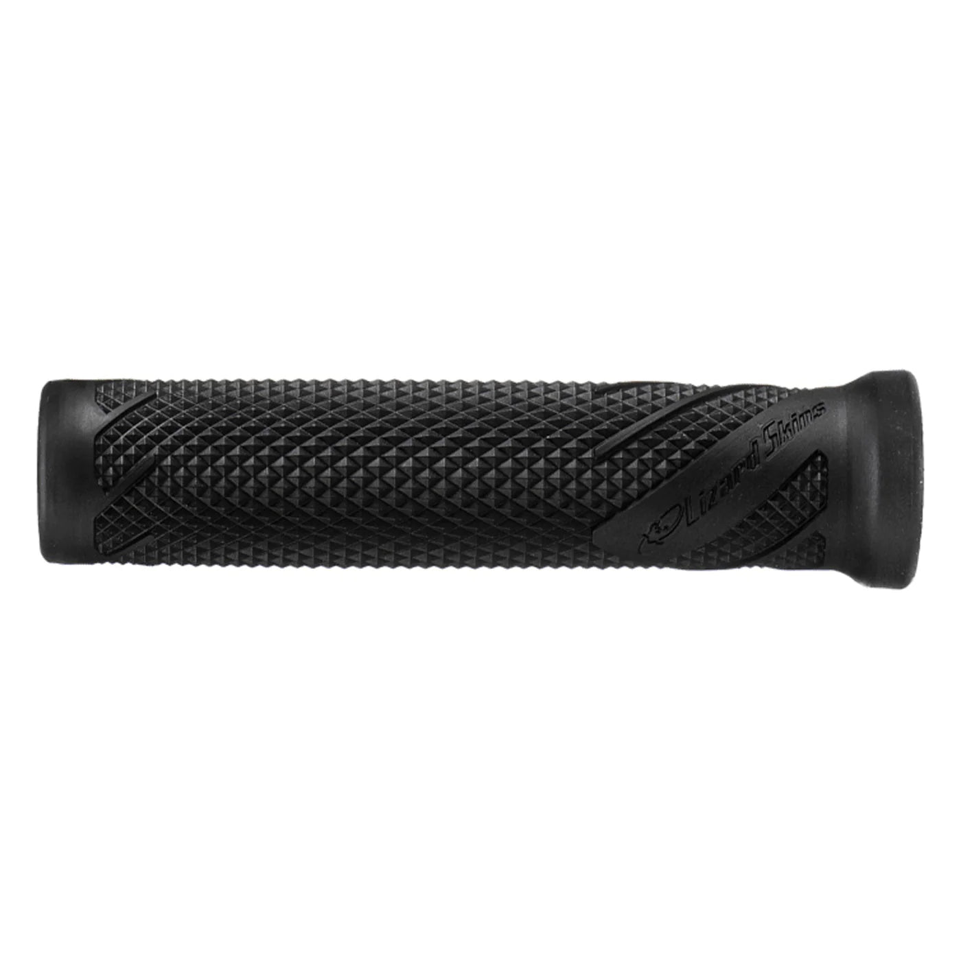 eco-friendly rubber bicycle grips-Lizard Skins Wasatch Single Compound Grip - Black