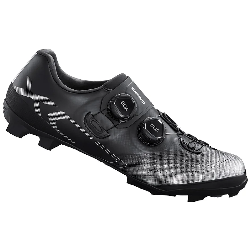 cycling clothing for wet conditions-Scarpe Mtb Shimano XC702 Wide - Nero