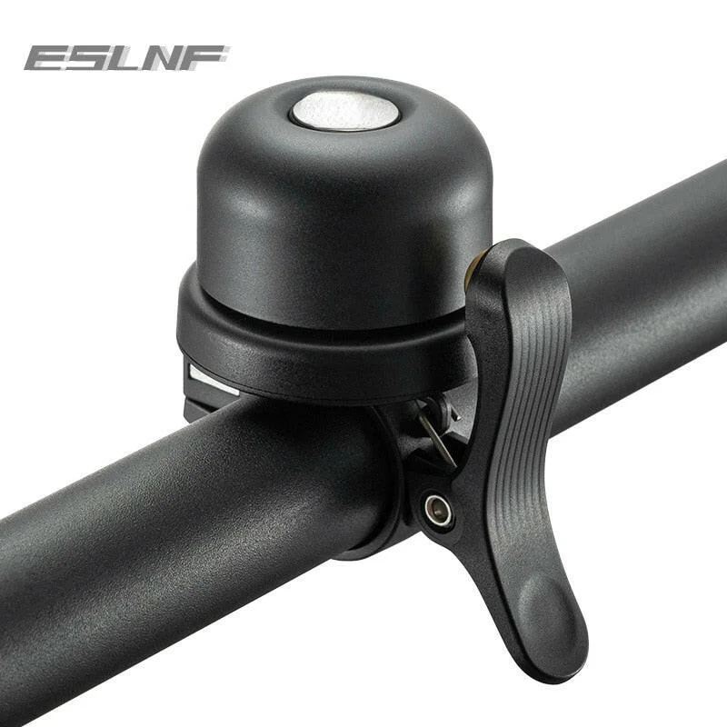 ESLNF Bicycle Bell Classical Stainless Bike Bell Loud Horn Cycling Handlebar Bell Portable Alarm Safety Bicycle Accessories