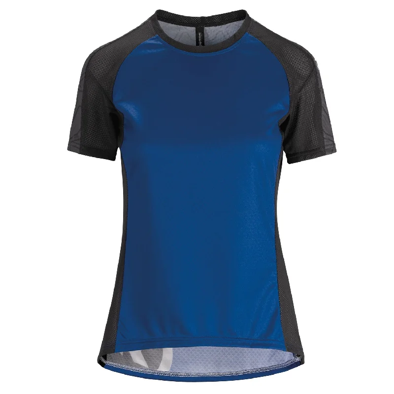 cycling clothing for city rides-Maglia donna Assos Trail - Blu