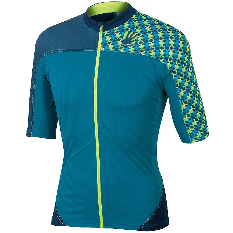 cycling clothing for cross-country-Maglia Karpos Teck Evo - Blu