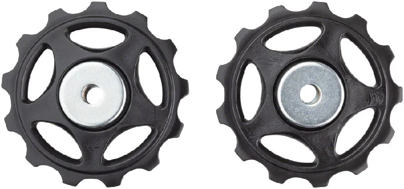 Folding bike wheel size-Shimano Alivio RD-M410 Rear Derailleur Tension and Guide Pulley Set