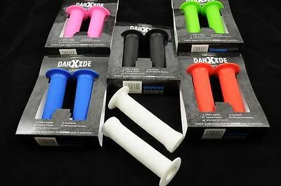 lock-on road bike grips-HANDLEBAR GRIPS BMX,MTB,DOWNHILL,SCOOTERS DARK RIDE 130mm LONG 5 COLOURS NEW