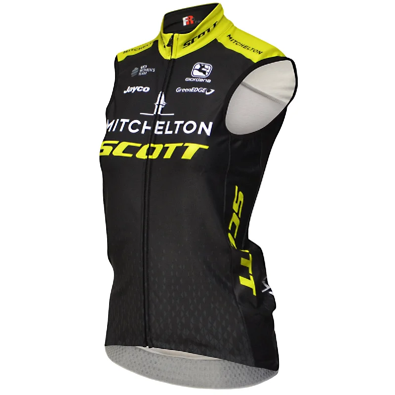 anti-slip cycling clothing shorts-Gilet Donna Giordana FR-C Pro Mitchelton Scott G-Shield 2018