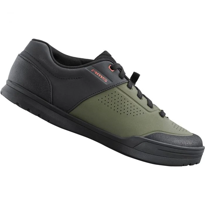 cycling clothing with winter insulation-Shimano AM503 All Mountain SPD Shoe - Olive