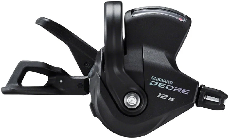 BMX bike chain breaker-Shimano Deore SL-M6100-R Right Shift Lever - 12-Speed RapidFire Plus Optical Gear Display BLK