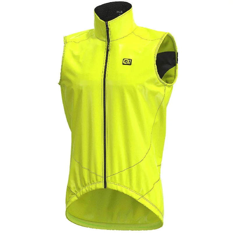 cycling clothing with custom straps-Gilet Ale Light Pack - Giallo fluo