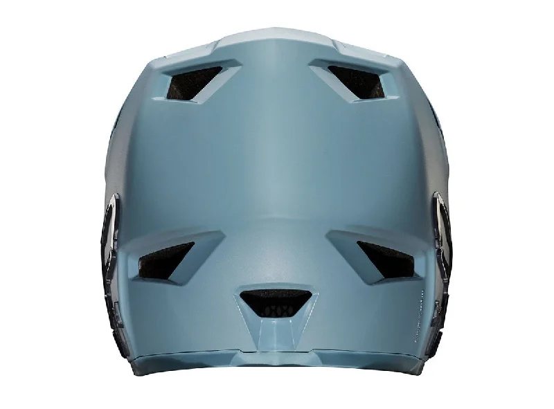 Bicycle helmet green materials-Fox Racing Rampage Full Face Helmet - Light Blue-Navy - 2020