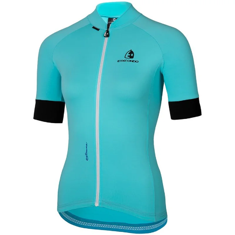 cycling clothing for freezing temps-Maglia donna Etxeondo Entzuna - Azzurro