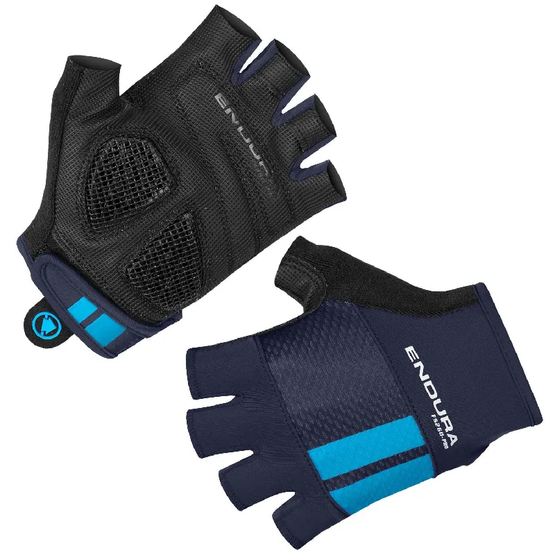 cycling clothing with elastic fit-Guanti Endura FS260 Pro Aerogel Mitt - Blu