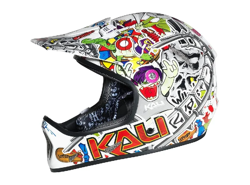 Bicycle helmet high visibility-Kali Avatar Full Face Helmet - Freaky