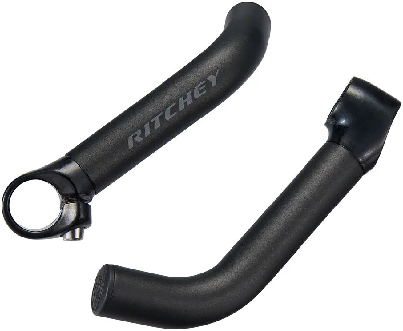 Bicycle summer tires-Ritchey Comp Bar Ends: 125mm Black 2020 Model