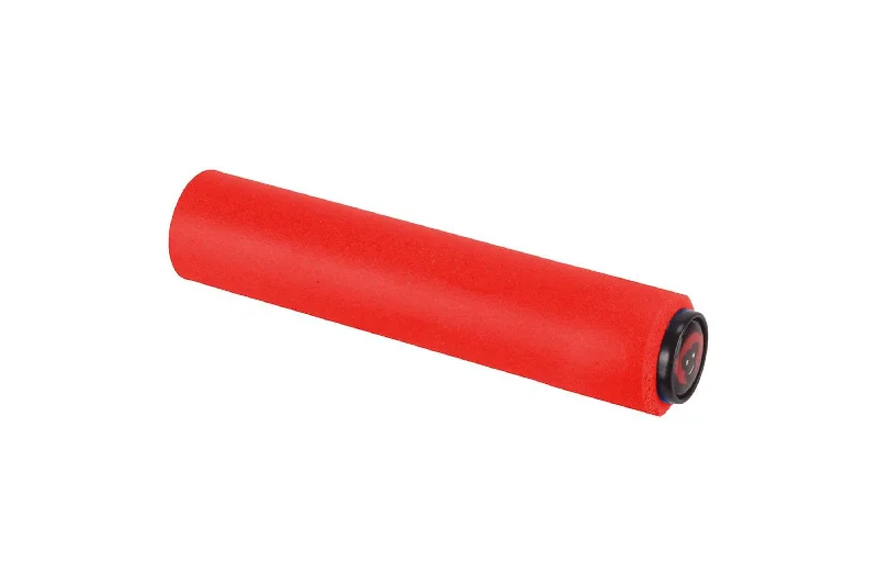 shock-absorbing bicycle grips-RedMonkey Karv XT MTB Grip 6.5mm Red