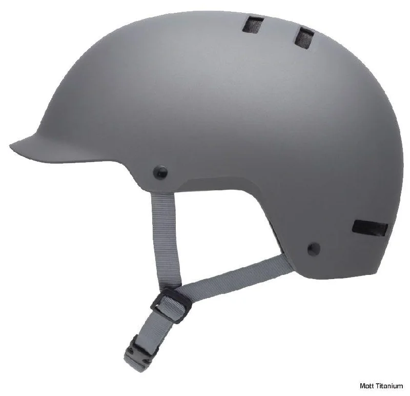 Bicycle helmet with top mount-Giro Surface Urban Helmet - Matt Titanium