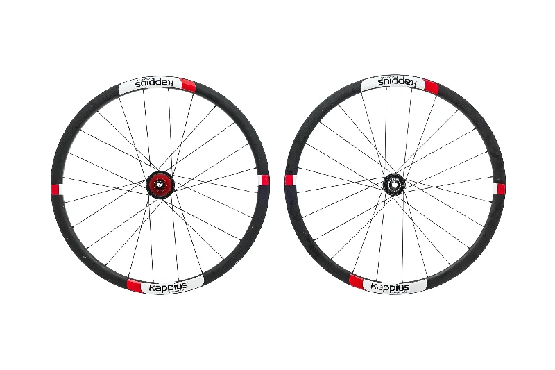 Kappius Components Carbon Tubular 700c Wheelset