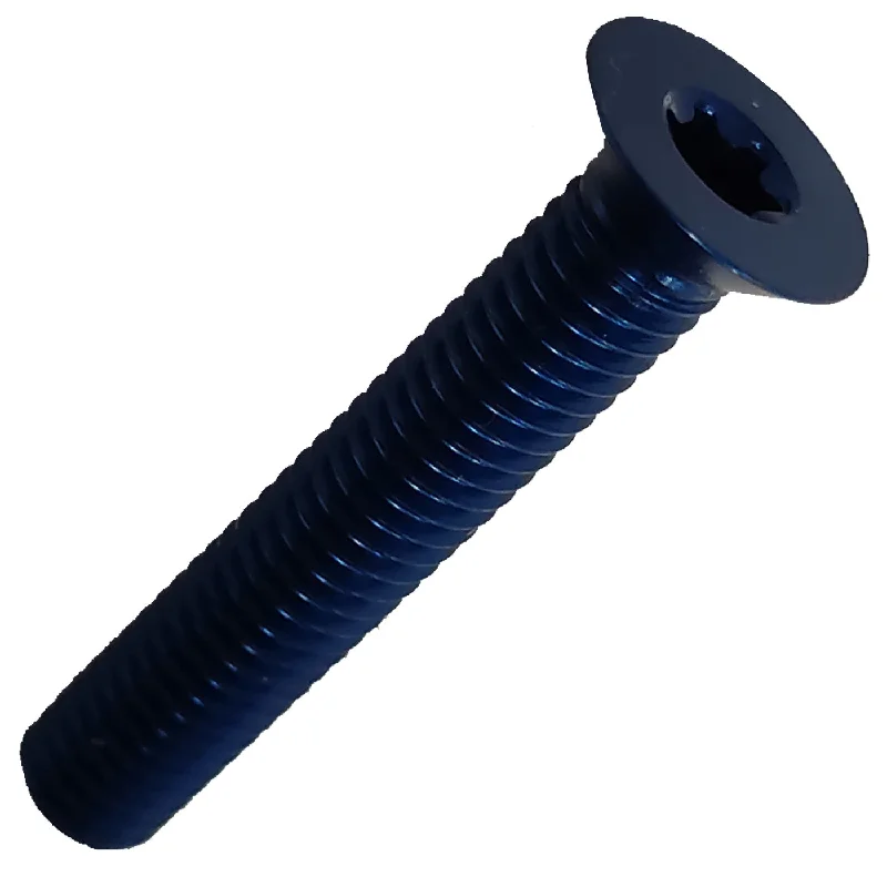 Vite di ricambio Carbon-Ti X-Cap TORX - Blu