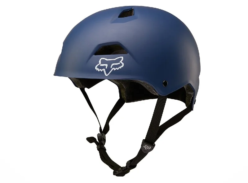 Bicycle helmet subtle colors-Fox Racing Flight Sport Dirt Jump Helmet - Slate Blue