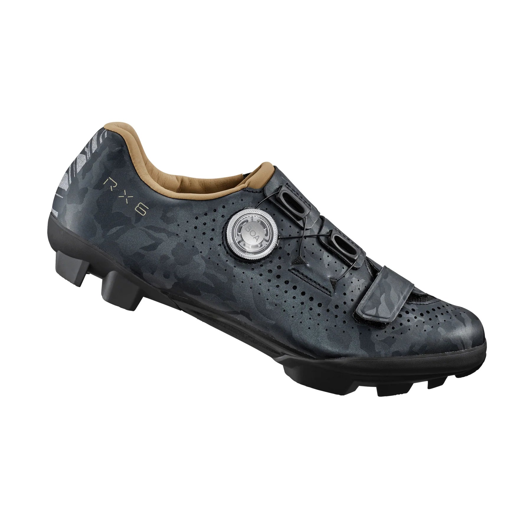 cycling clothing for lightweight feel-Shimano RX6 SPD Gravel Shoe - Womens - Gray