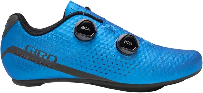 cycling clothing with flexible design-Giro Regime Road Shoe - Ano Blue