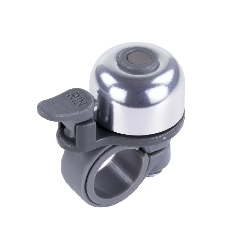 Aluminum-Single Strike Handlebar Bell (Silver)